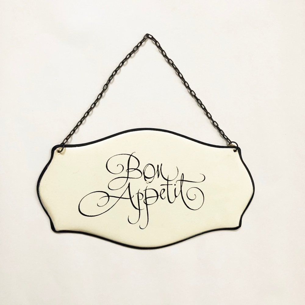 Bon Apetit wall decor